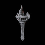 Sconce Torch Miniature for Dungeons and Dragons, Pathfinder or other TTRPGs