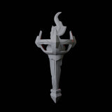 Sconce Torch Miniature for Dungeons and Dragons, Pathfinder or other TTRPGs
