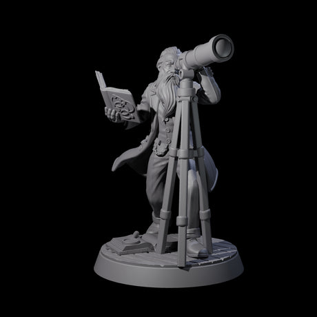 Scoping Human Scholar Miniature for Dungeons and Dragons, Pathfinder or other TTRPGs
