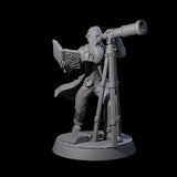 Scoping Human Scholar Miniature for Dungeons and Dragons, Pathfinder or other TTRPGs