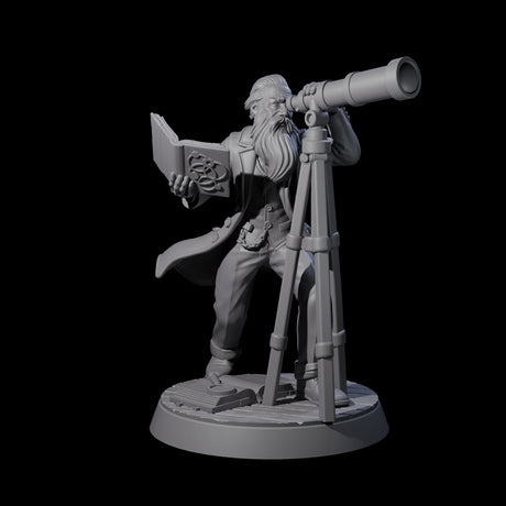 Scoping Human Scholar Miniature for Dungeons and Dragons, Pathfinder or other TTRPGs