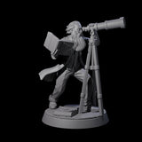 Scoping Human Scholar Miniature for Dungeons and Dragons, Pathfinder or other TTRPGs