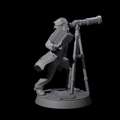 Scoping Human Scholar Miniature for Dungeons and Dragons, Pathfinder or other TTRPGs