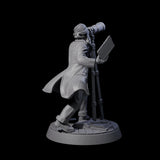 Scoping Human Scholar Miniature for Dungeons and Dragons, Pathfinder or other TTRPGs
