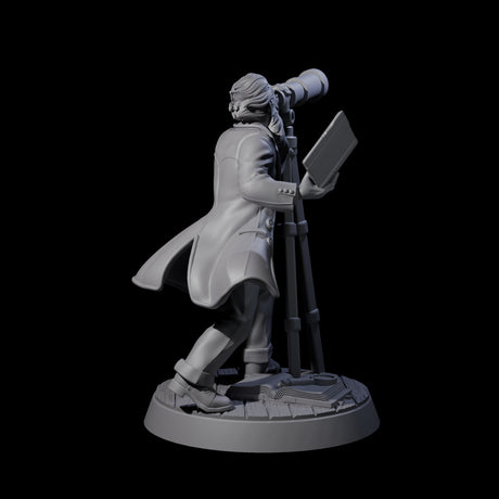 Scoping Human Scholar Miniature for Dungeons and Dragons, Pathfinder or other TTRPGs