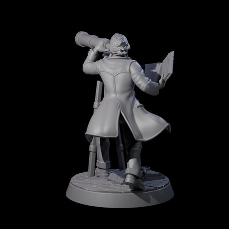 Scoping Human Scholar Miniature for Dungeons and Dragons, Pathfinder or other TTRPGs