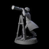 Scoping Human Scholar Miniature for Dungeons and Dragons, Pathfinder or other TTRPGs