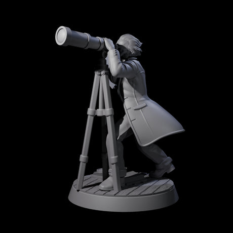 Scoping Human Scholar Miniature for Dungeons and Dragons, Pathfinder or other TTRPGs