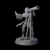 Scoping Human Scholar Miniature for Dungeons and Dragons, Pathfinder or other TTRPGs