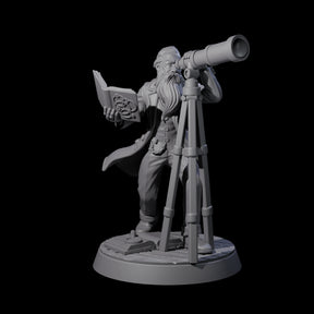 Scoping Human Scholar Miniature for Dungeons and Dragons, Pathfinder or other TTRPGs