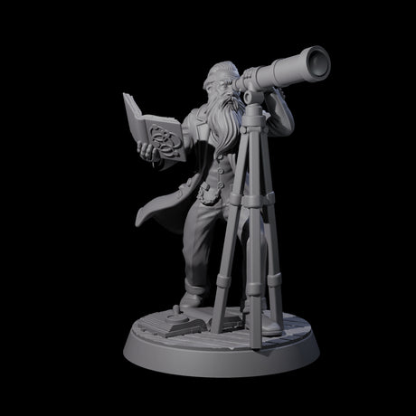 Scoping Human Scholar Miniature for Dungeons and Dragons, Pathfinder or other TTRPGs