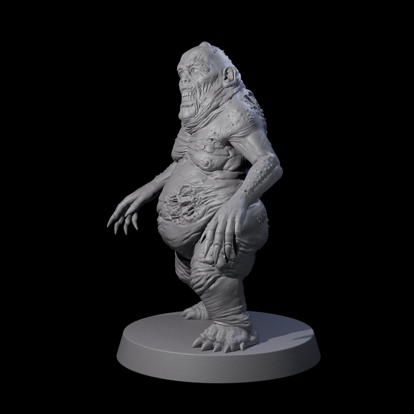 Screaming Mane A Miniature for Dungeons and Dragons, Pathfinder or other TTRPGs