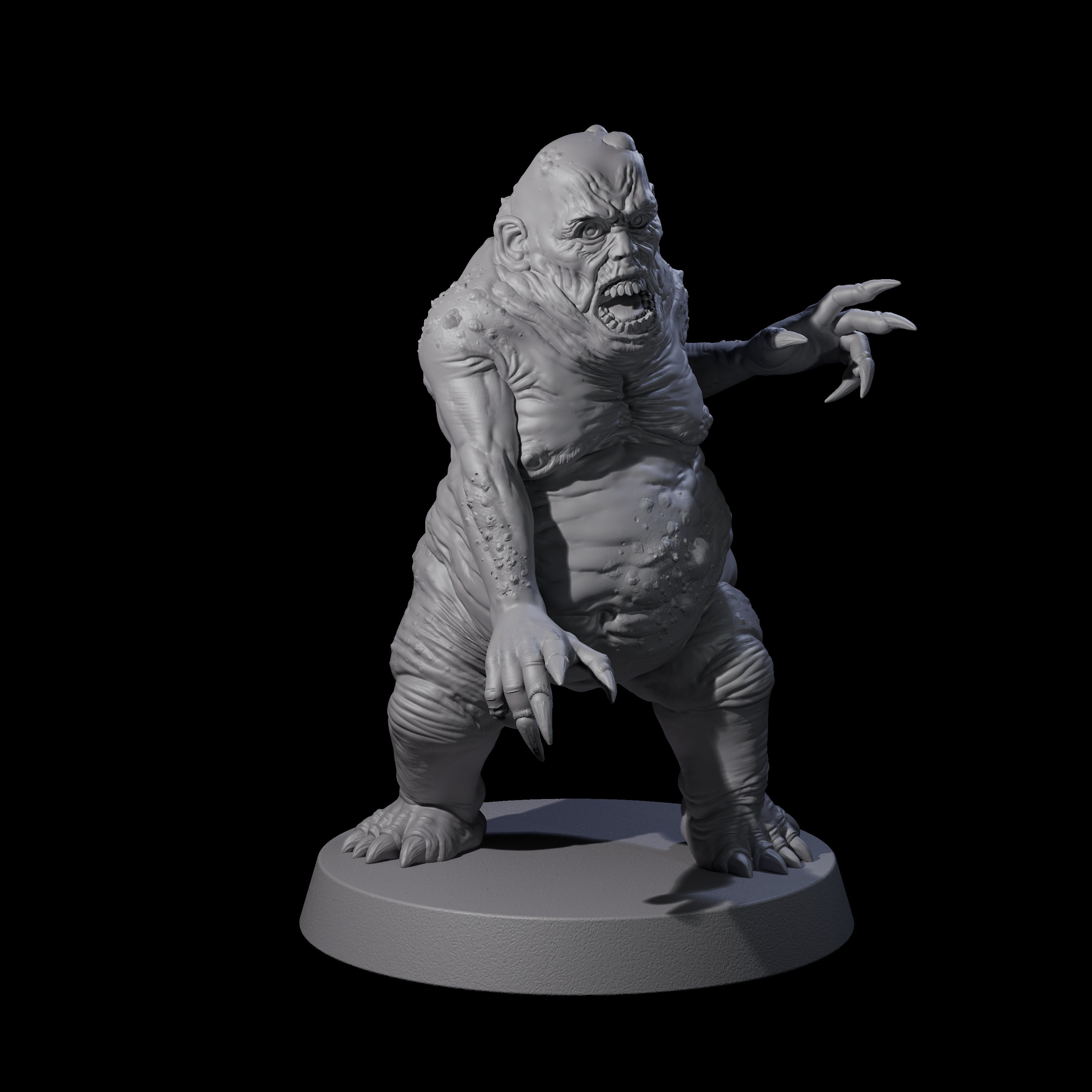 Screaming Mane B Miniature for Dungeons and Dragons, Pathfinder or other TTRPGs