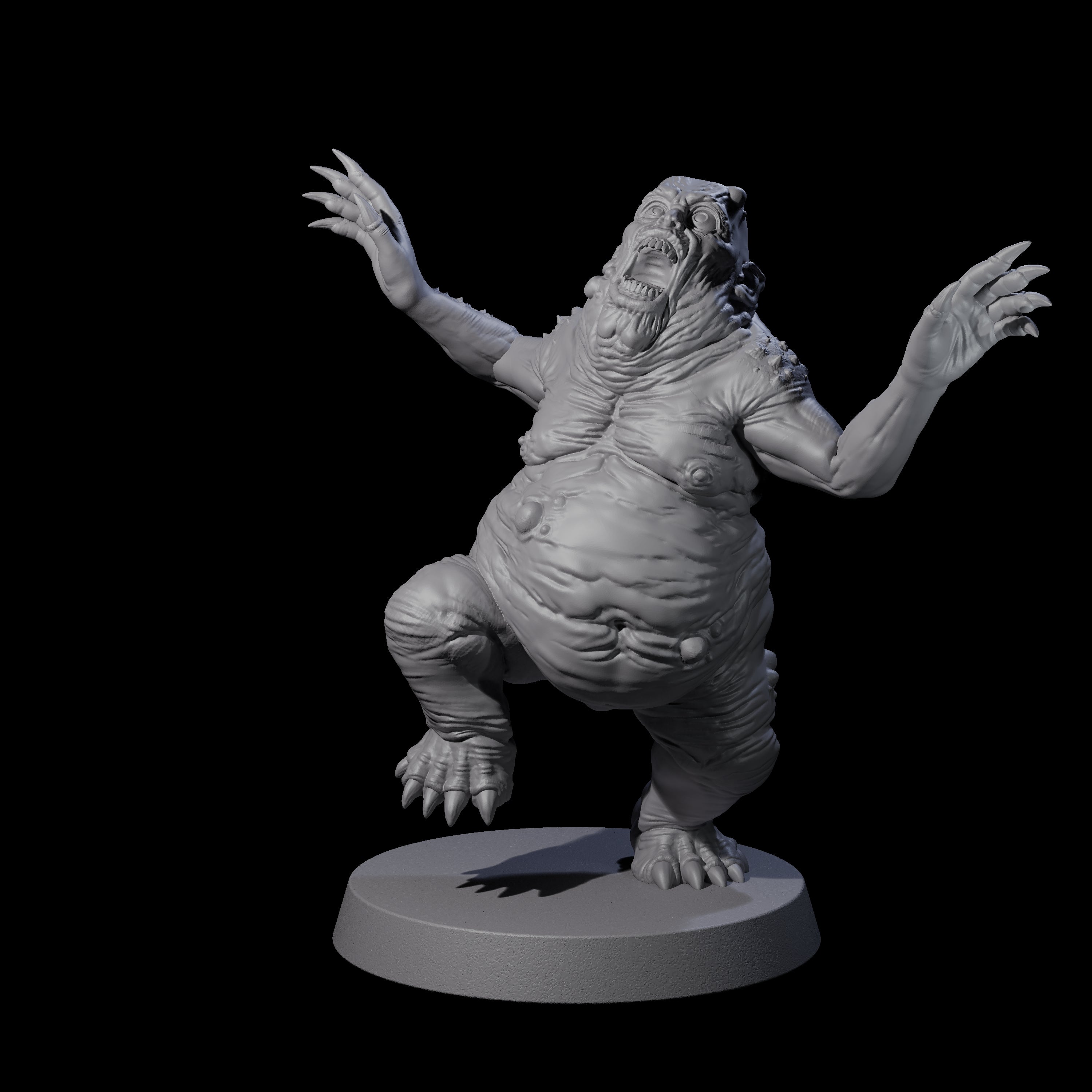 Screaming Mane C Miniature for Dungeons and Dragons, Pathfinder or other TTRPGs