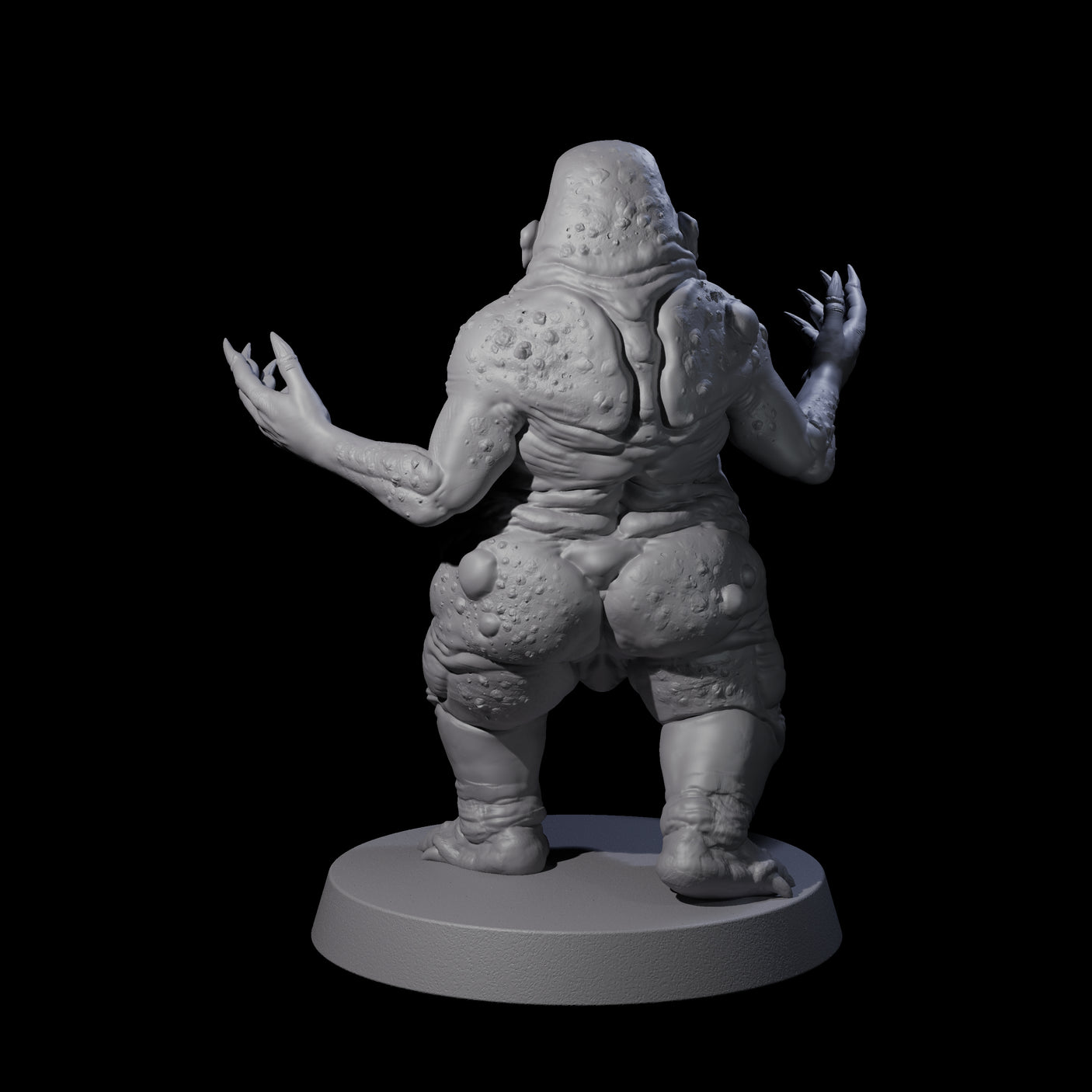 Screaming Mane D Miniature for Dungeons and Dragons, Pathfinder or other TTRPGs