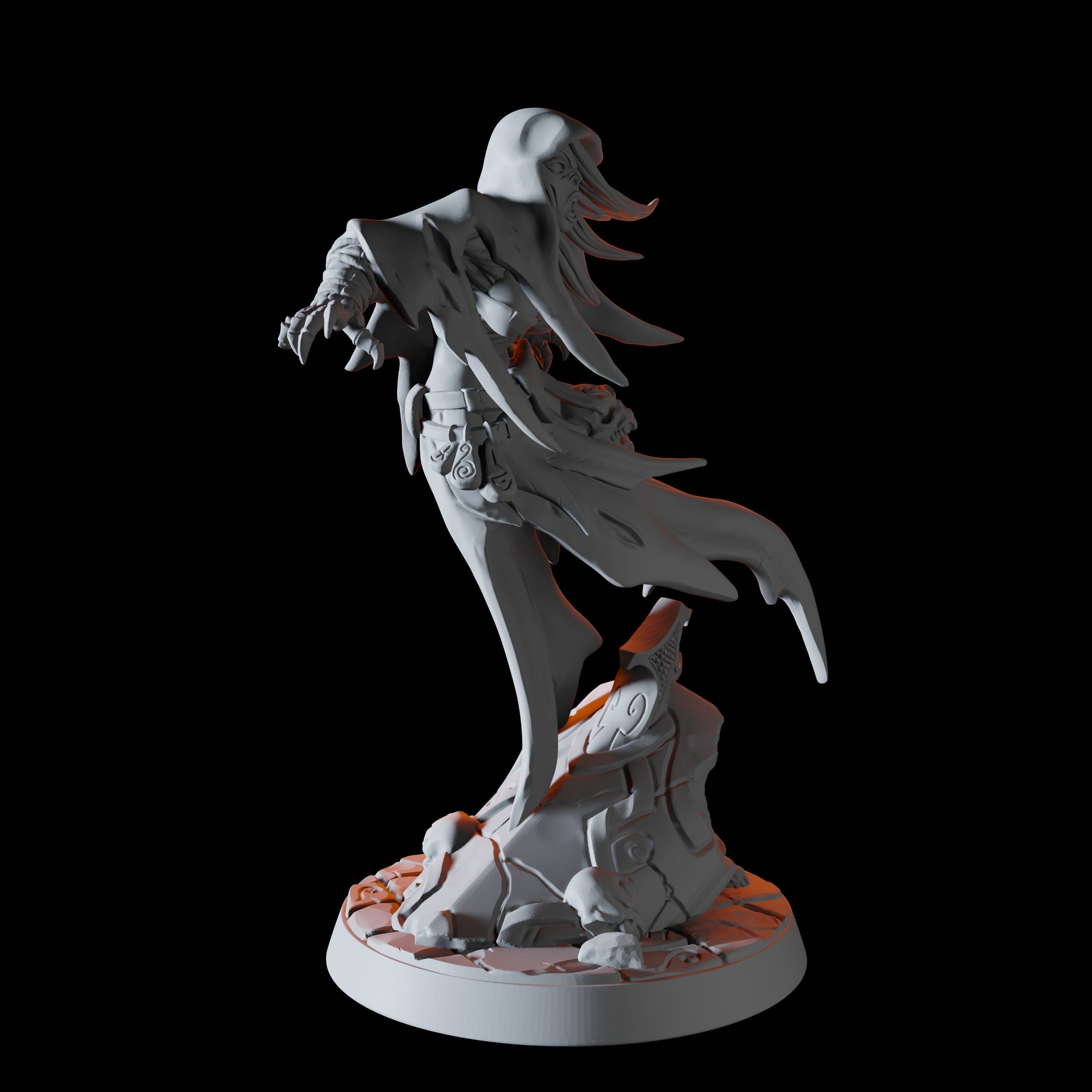 Screaming Wight Miniature for Dungeons and Dragons - Myth ForgedScreaming Wight Miniature for Dungeons and Dragons - Myth Forged