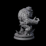 Screaming Yeti Miniature for Dungeons and Dragons, Pathfinder or other TTRPGs