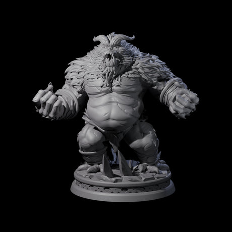 Screaming Yeti Miniature for Dungeons and Dragons, Pathfinder or other TTRPGs