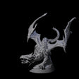 Screaming Young Dragon Miniature for Dungeons and Dragons, Pathfinder or other TTRPGs