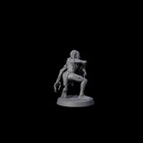 Screeching Ghoul B Miniature for Dungeons and Dragons, Pathfinder or other TTRPGs