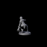 Screeching Ghoul B Miniature for Dungeons and Dragons, Pathfinder or other TTRPGs