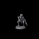 Screeching Ghoul B Miniature for Dungeons and Dragons, Pathfinder or other TTRPGs