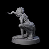 Screeching Ghoul C Miniature for Dungeons and Dragons, Pathfinder or other TTRPGs