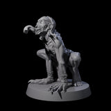 Screeching Ghoul C Miniature for Dungeons and Dragons, Pathfinder or other TTRPGs