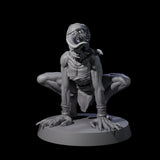 Screeching Ghoul C Miniature for Dungeons and Dragons, Pathfinder or other TTRPGs
