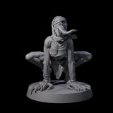 Screeching Ghoul C Miniature for Dungeons and Dragons, Pathfinder or other TTRPGs