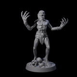 Screeching Ghoul D Miniature for Dungeons and Dragons, Pathfinder or other TTRPGs