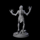 Screeching Ghoul D Miniature for Dungeons and Dragons, Pathfinder or other TTRPGs
