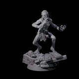 Screeching Ghoul E Miniature for Dungeons and Dragons, Pathfinder or other TTRPGs