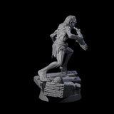 Screeching Ghoul E Miniature for Dungeons and Dragons, Pathfinder or other TTRPGs