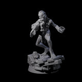 Screeching Ghoul E Miniature for Dungeons and Dragons, Pathfinder or other TTRPGs