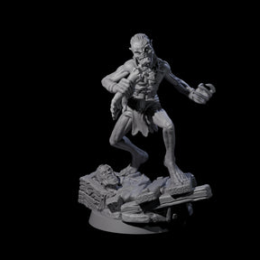 Screeching Ghoul E Miniature for Dungeons and Dragons, Pathfinder or other TTRPGs