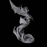 Screeching Harpy A Miniature for Dungeons and Dragons, Pathfinder or other TTRPGs