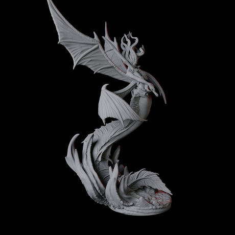 Screeching Harpy A Miniature for Dungeons and Dragons, Pathfinder or other TTRPGs