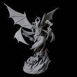Screeching Harpy C Miniature for Dungeons and Dragons, Pathfinder or other TTRPGs