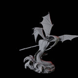 Screeching Harpy D Miniature for Dungeons and Dragons, Pathfinder or other TTRPGs