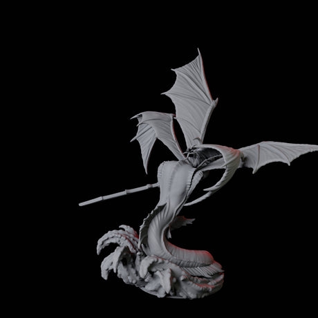 Screeching Harpy D Miniature for Dungeons and Dragons, Pathfinder or other TTRPGs