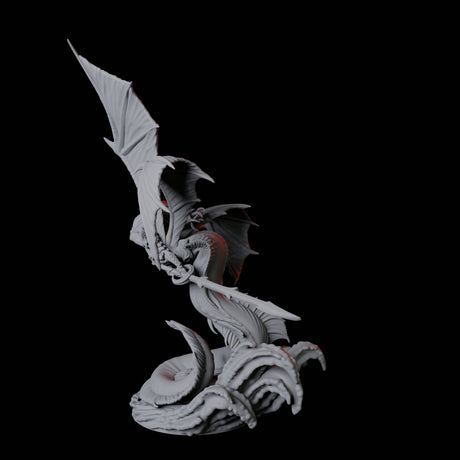 Screeching Harpy D Miniature for Dungeons and Dragons, Pathfinder or other TTRPGs
