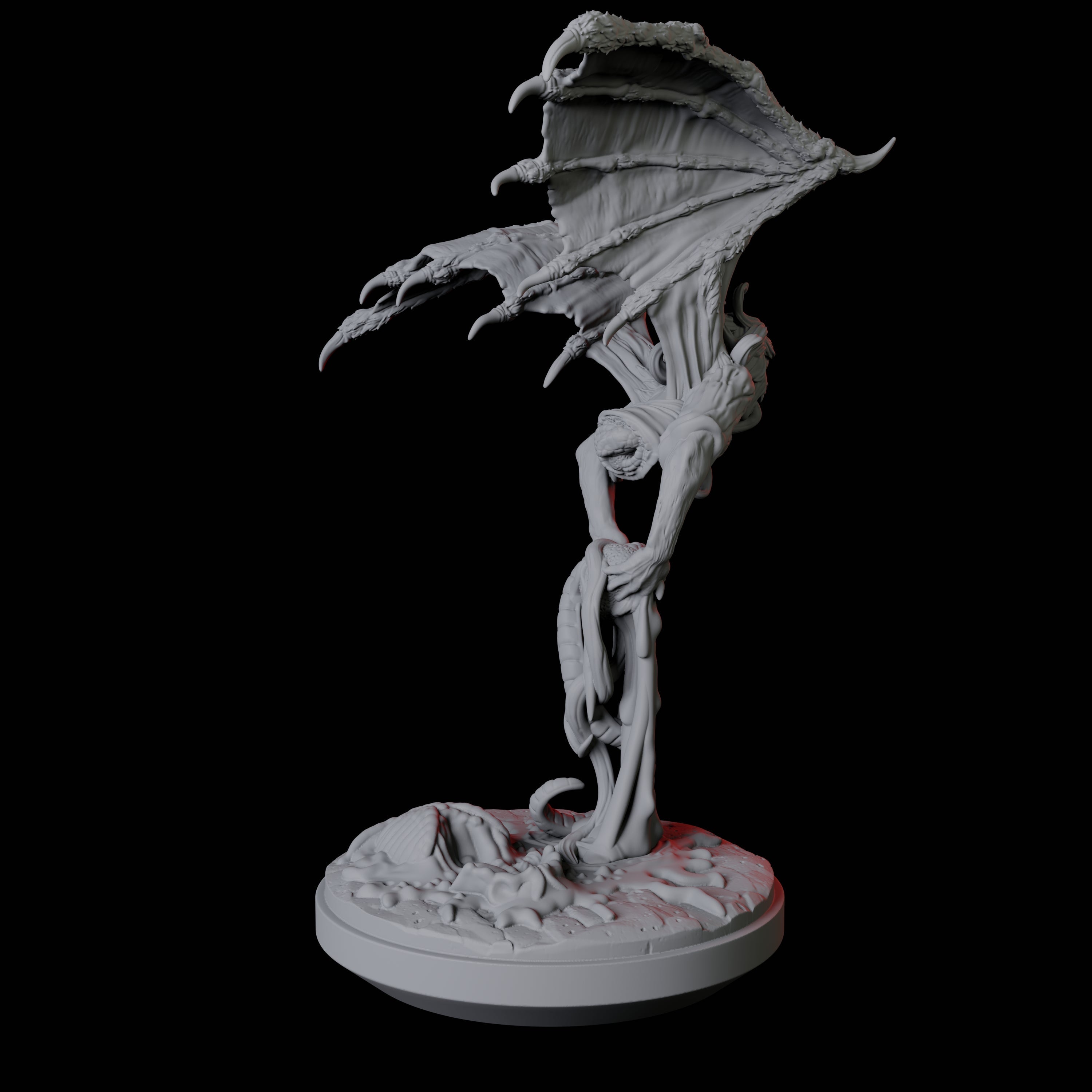 Screeching Manananggal A Miniature for Dungeons and Dragons, Pathfinder or other TTRPGs