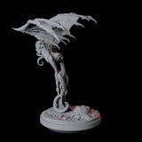 Screeching Manananggal A Miniature for Dungeons and Dragons, Pathfinder or other TTRPGs