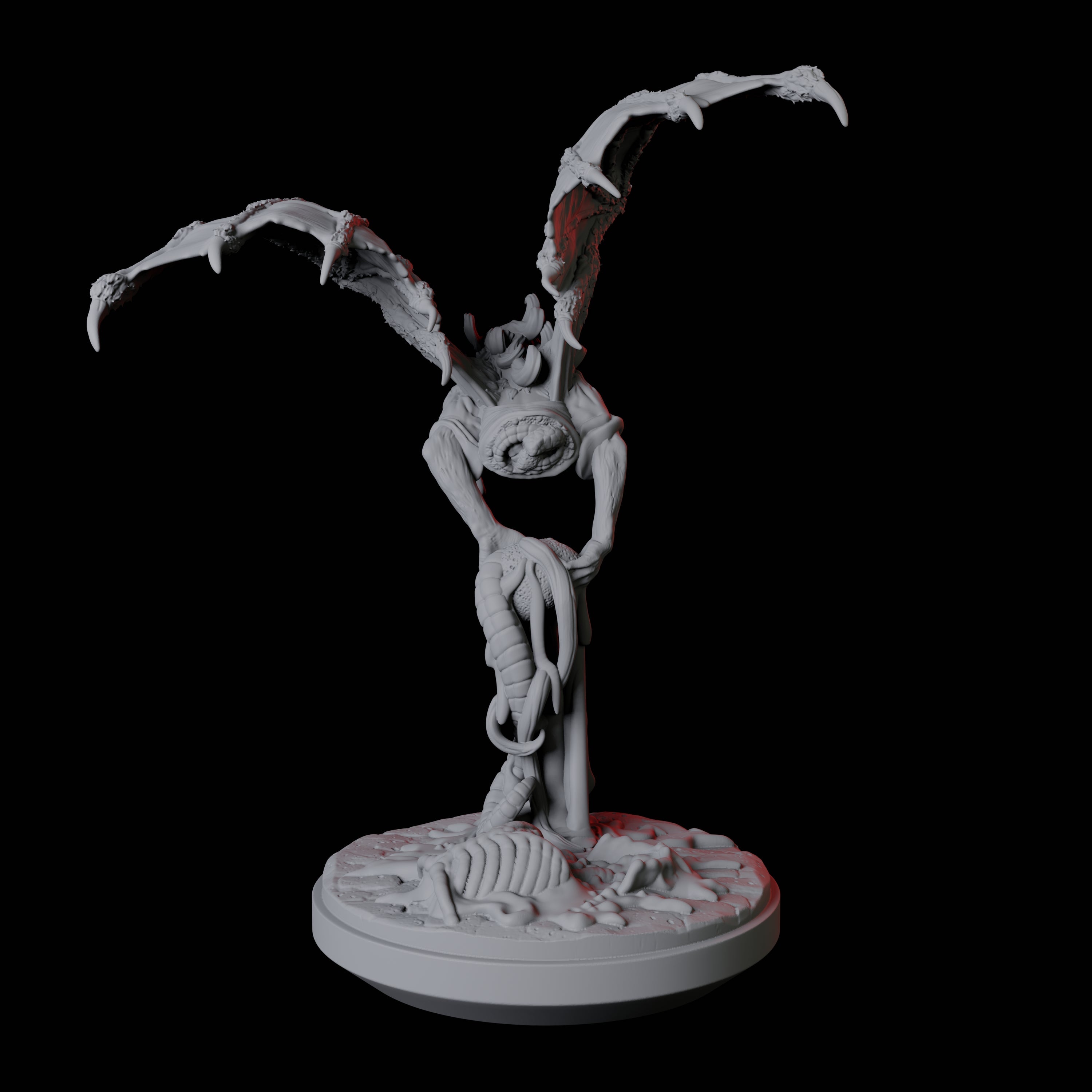 Screeching Manananggal A Miniature for Dungeons and Dragons, Pathfinder or other TTRPGs