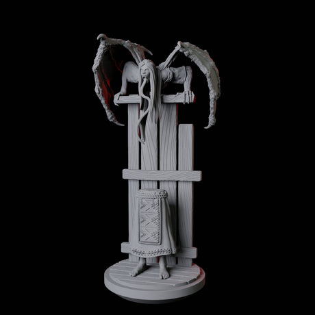 Screeching Manananggal C Miniature for Dungeons and Dragons, Pathfinder or other TTRPGs