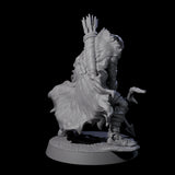 Sculking Marsh Archer A Miniature for Dungeons and Dragons, Pathfinder or other TTRPGs