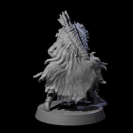Sculking Marsh Archer A Miniature for Dungeons and Dragons, Pathfinder or other TTRPGs