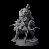 Sculking Marsh Archer A Miniature for Dungeons and Dragons, Pathfinder or other TTRPGs