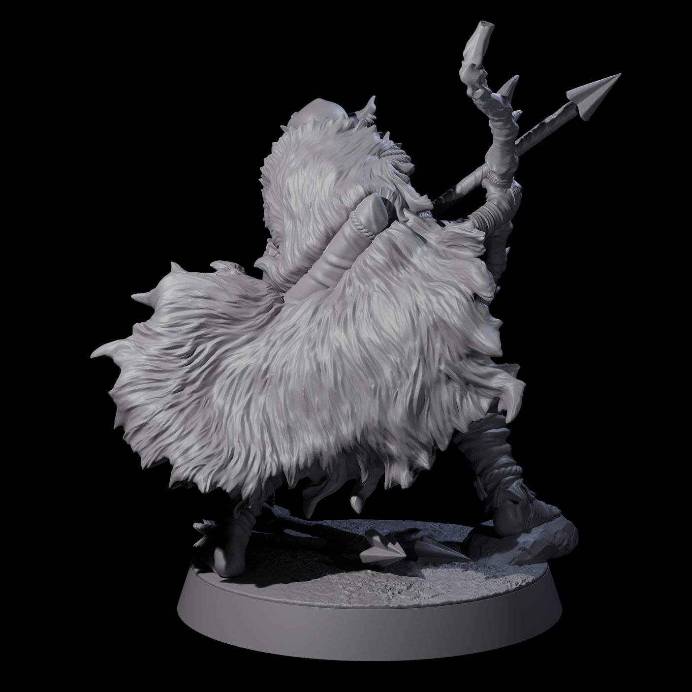 Sculking Marsh Archer B Miniature for Dungeons and Dragons, Pathfinder or other TTRPGs